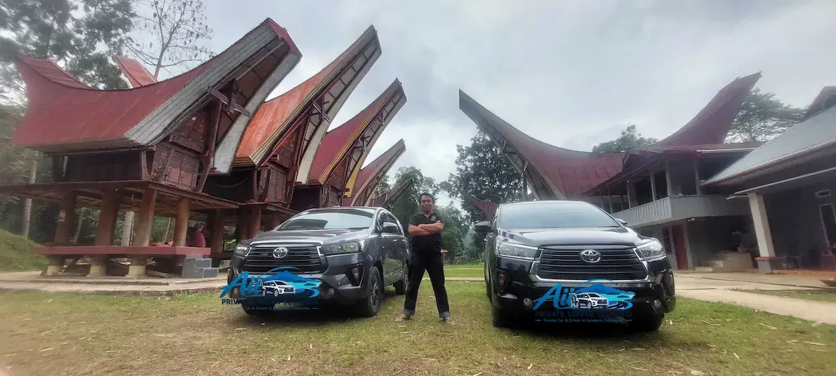 Sulawesi road scenery with Aii Private Driver